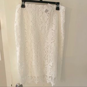 Lace pencil skirt- brand new with tag!